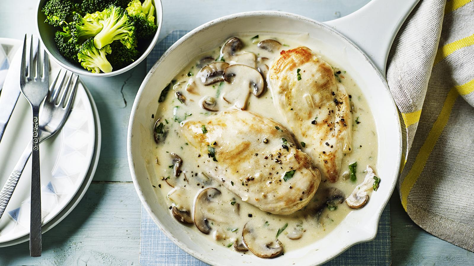 Easy Creamy Mushroom Chicken Recipe Details