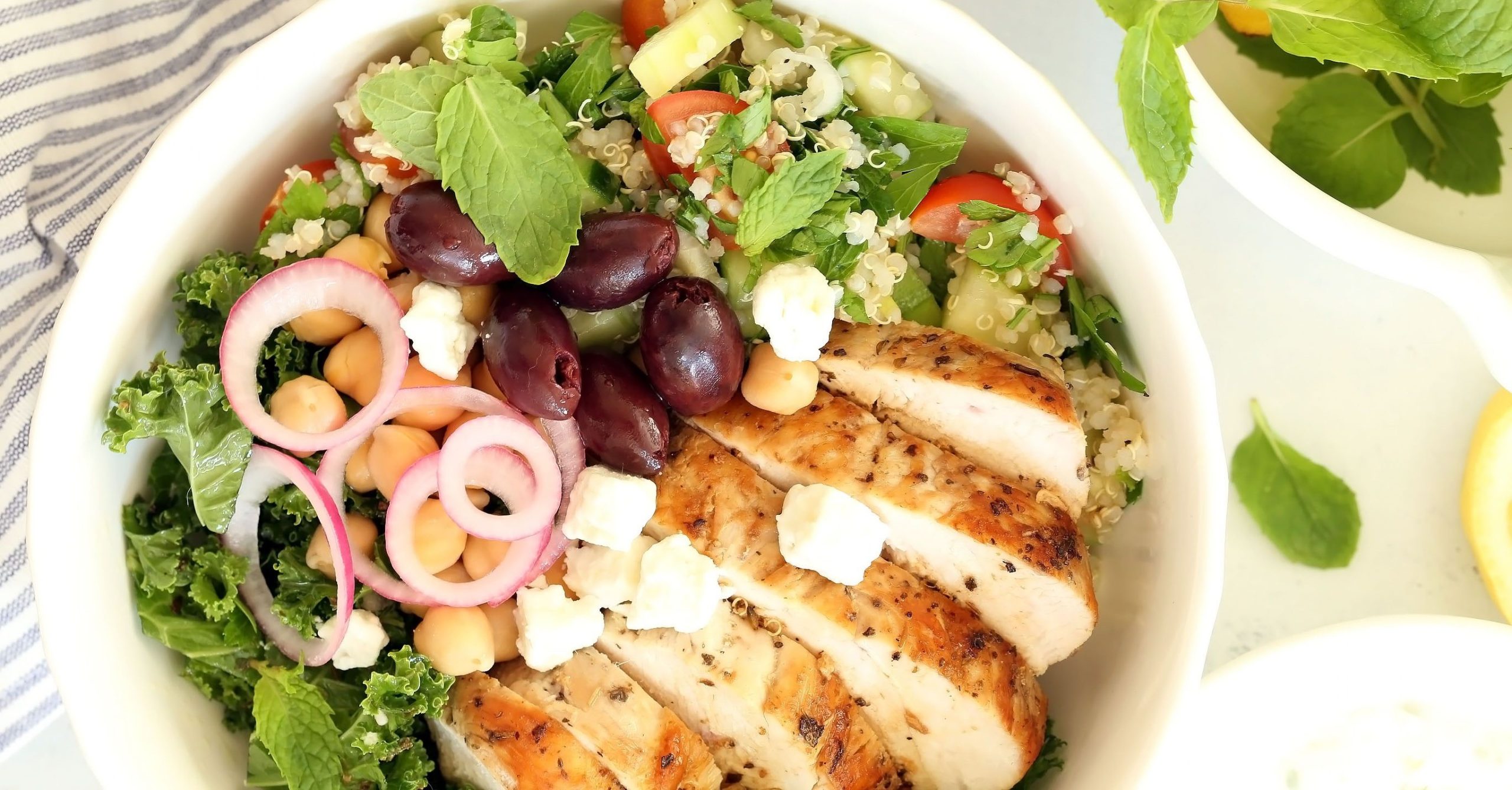 Easy and Delicious Greek Chicken Bowl Recipe Details
