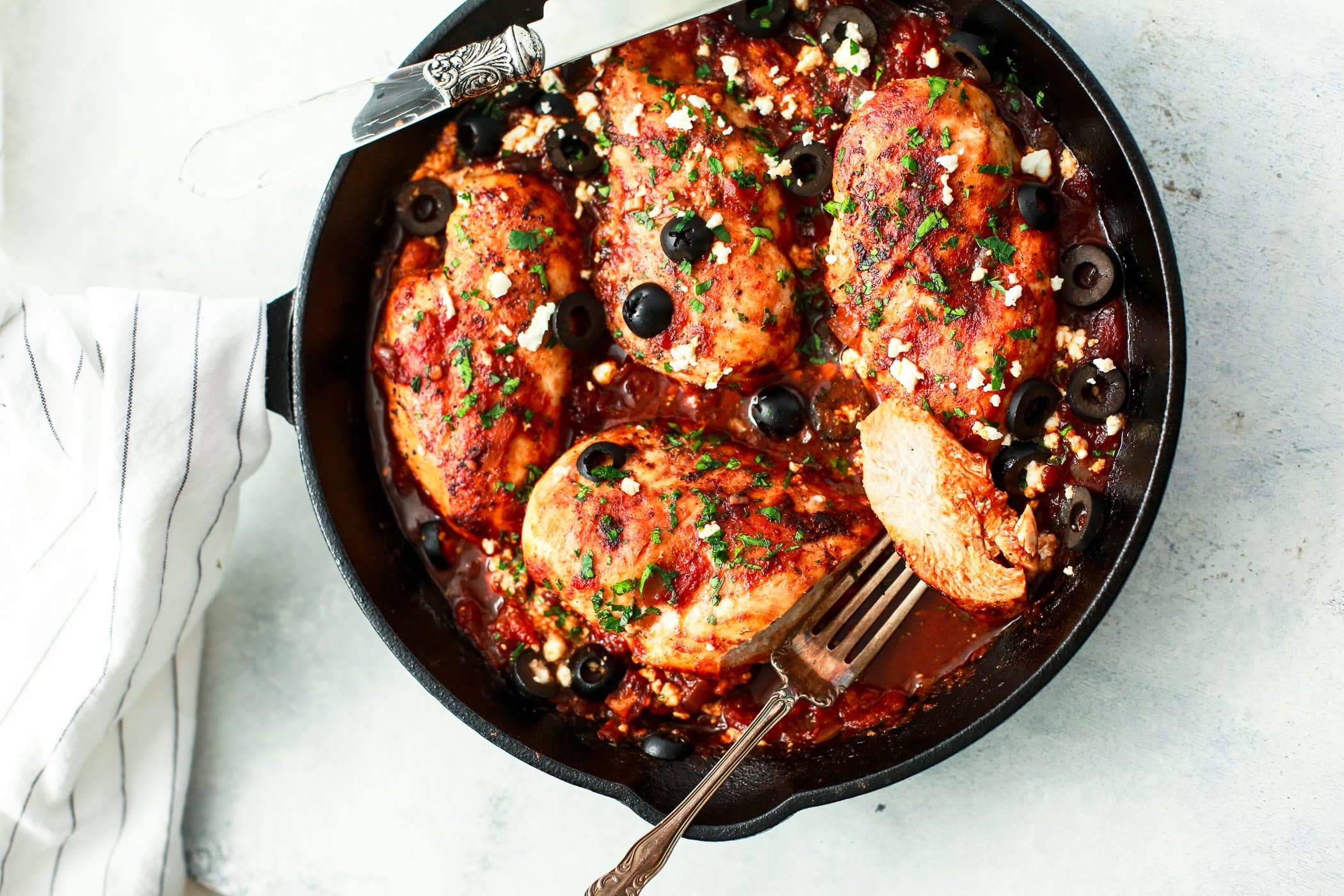 Mediterranean Chicken Skillet Recipe Details