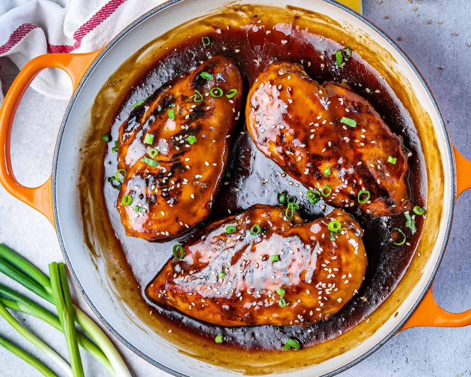 Sweet and Spicy Asian Chili Chicken Breast Recipe Details