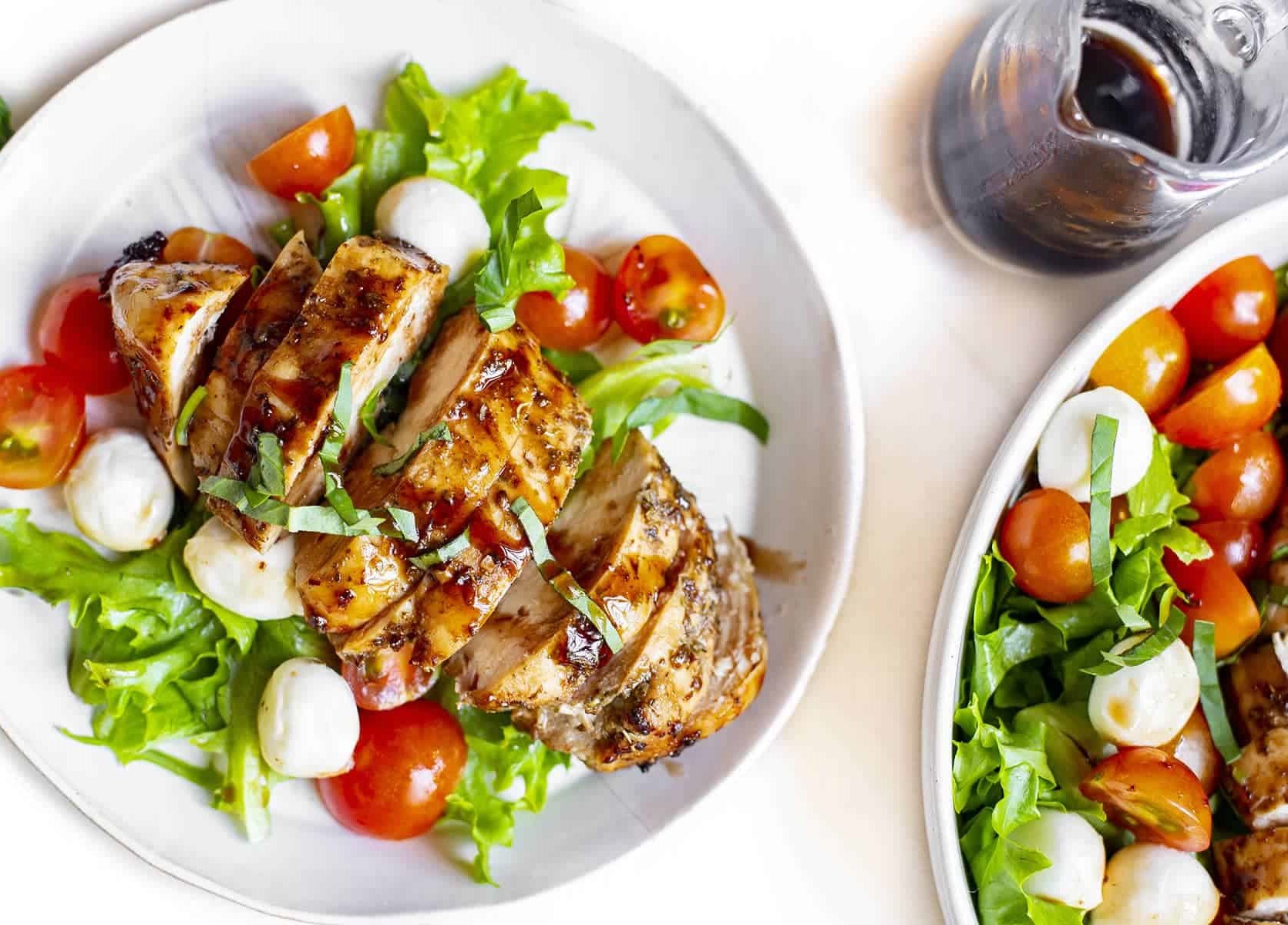 Chicken Caprese Salads Recipe Details