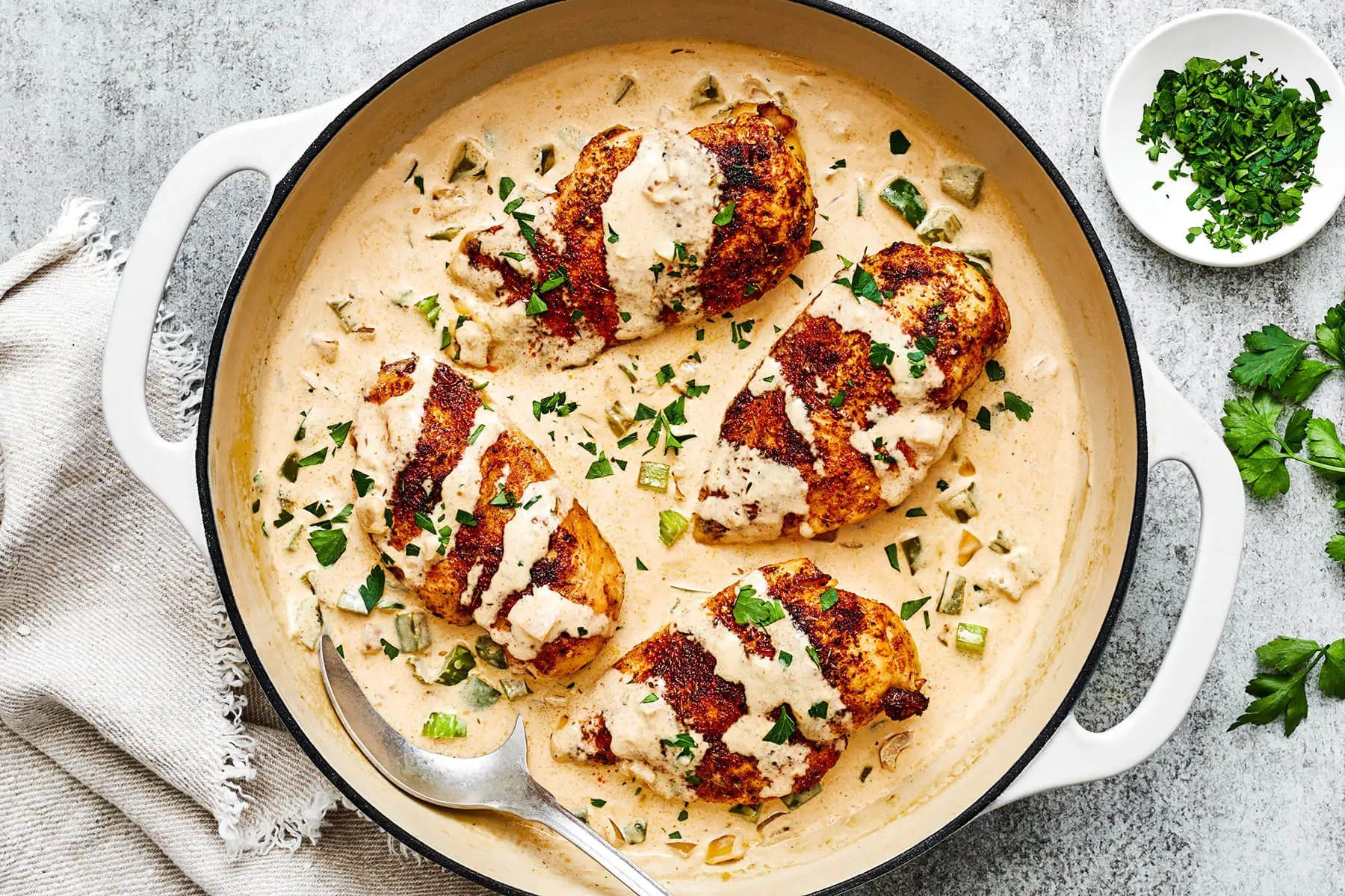 Creamy Cajun Chicken Recipe Details