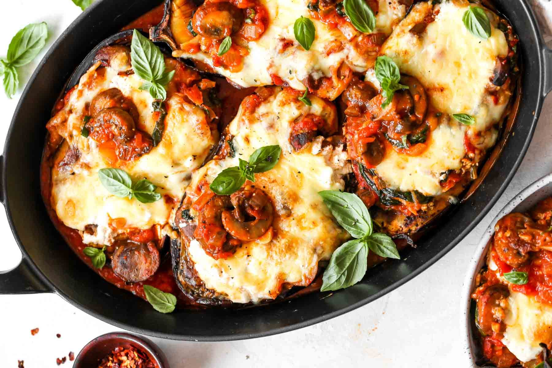Easy Vegetarian Eggplant Lasagna Recipe Details