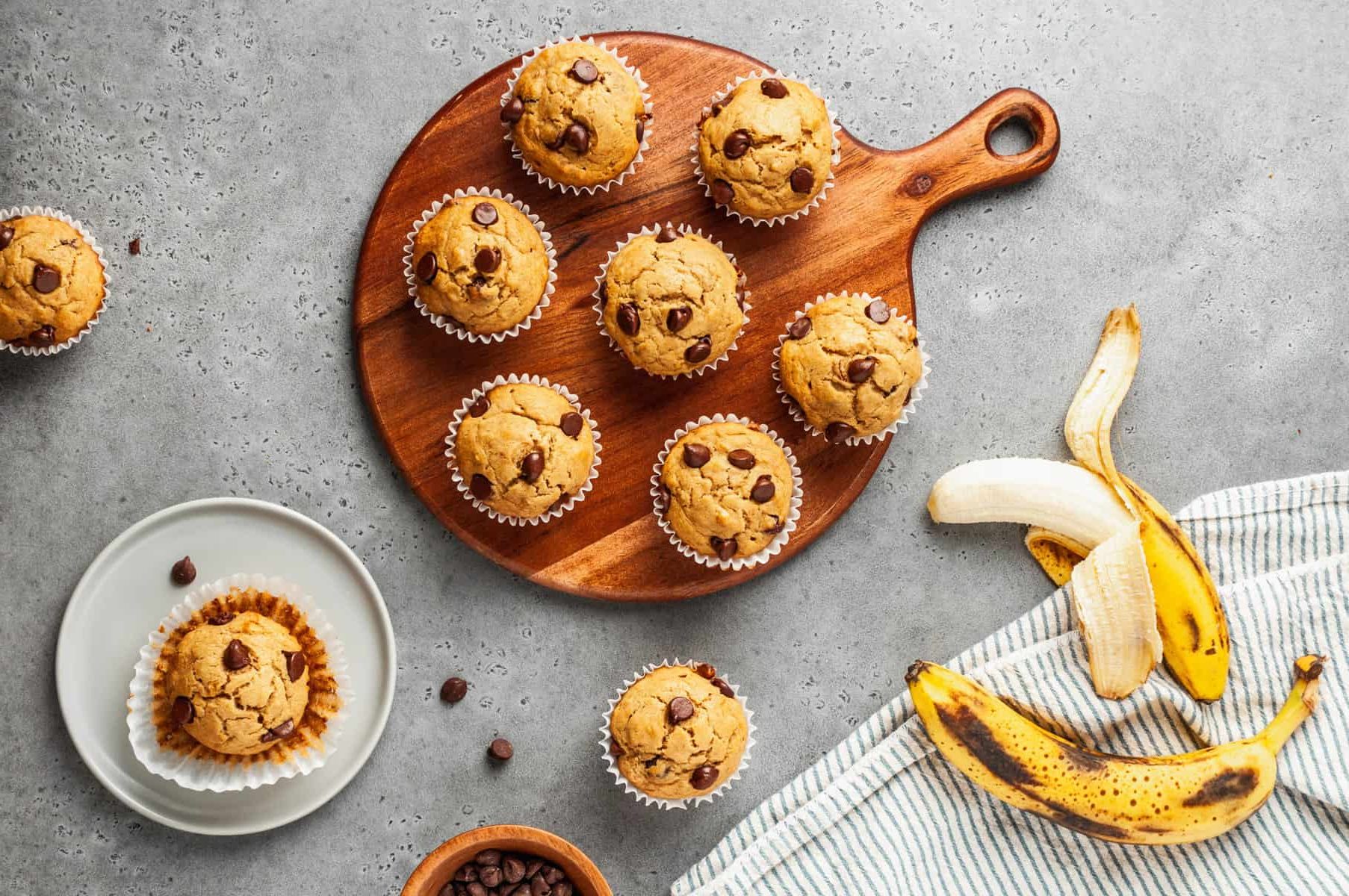 Flourless Peanut Butter Banana Muffins Recipe Details
