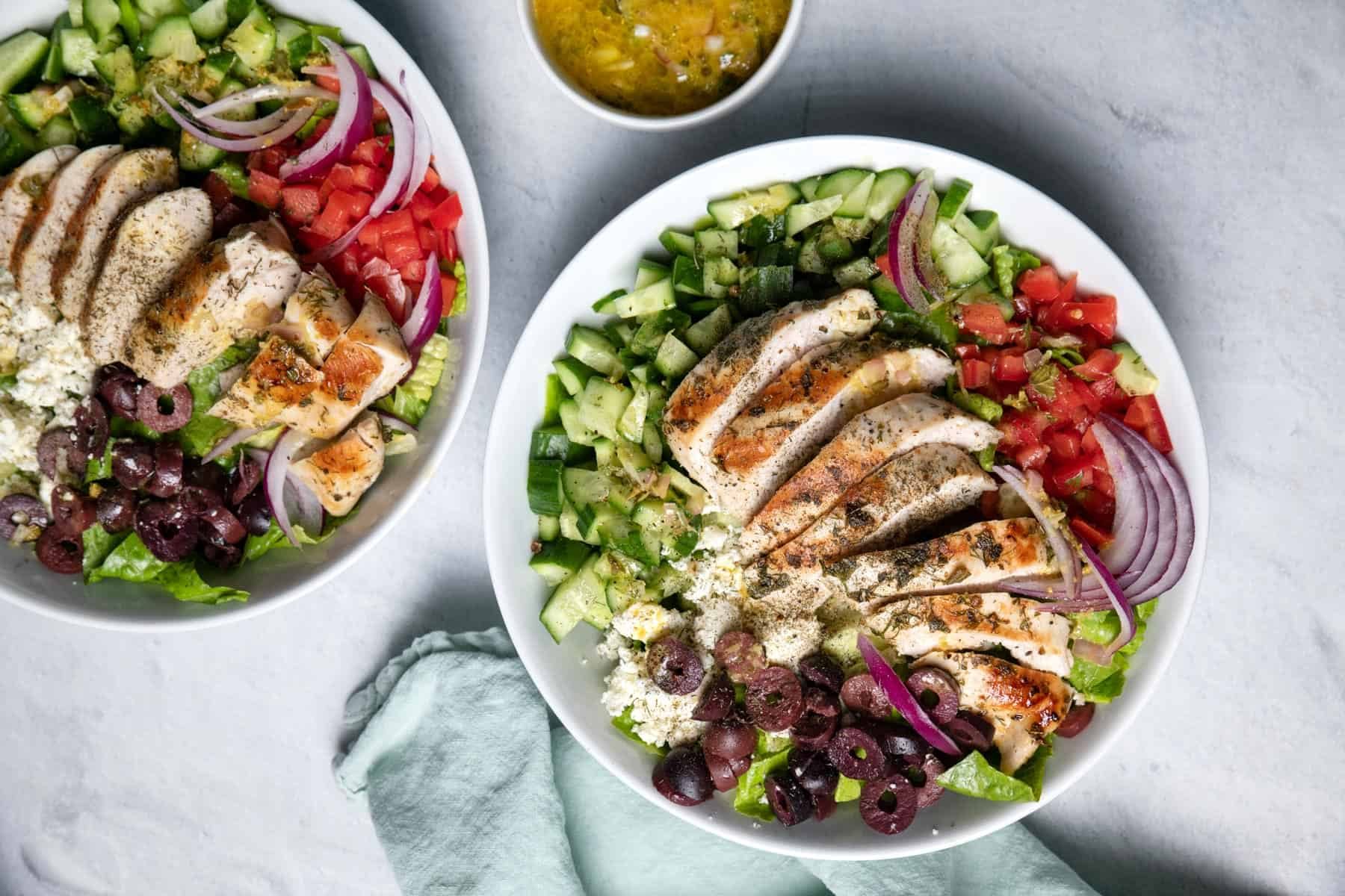 Healthy Mediterranean Chicken Salad Recipe Details