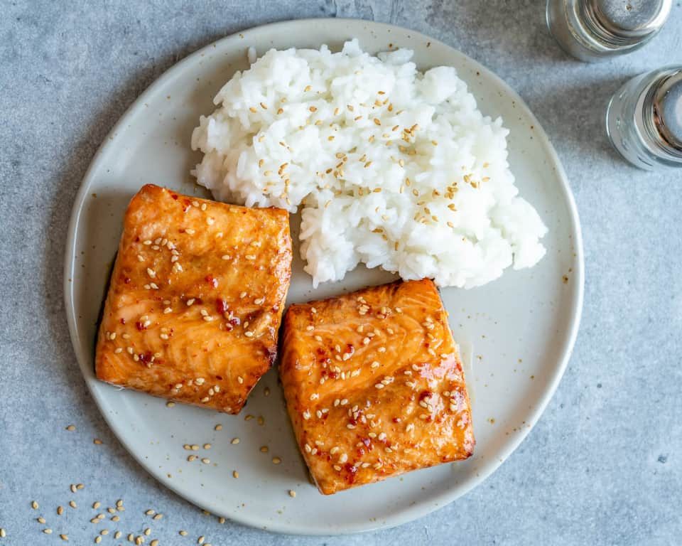 Honey Glazed Air Fryer Salmon Recipe Details