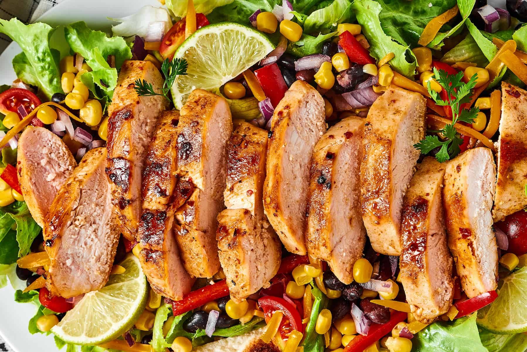 Mexican Grilled Chicken Salad Recipe Details