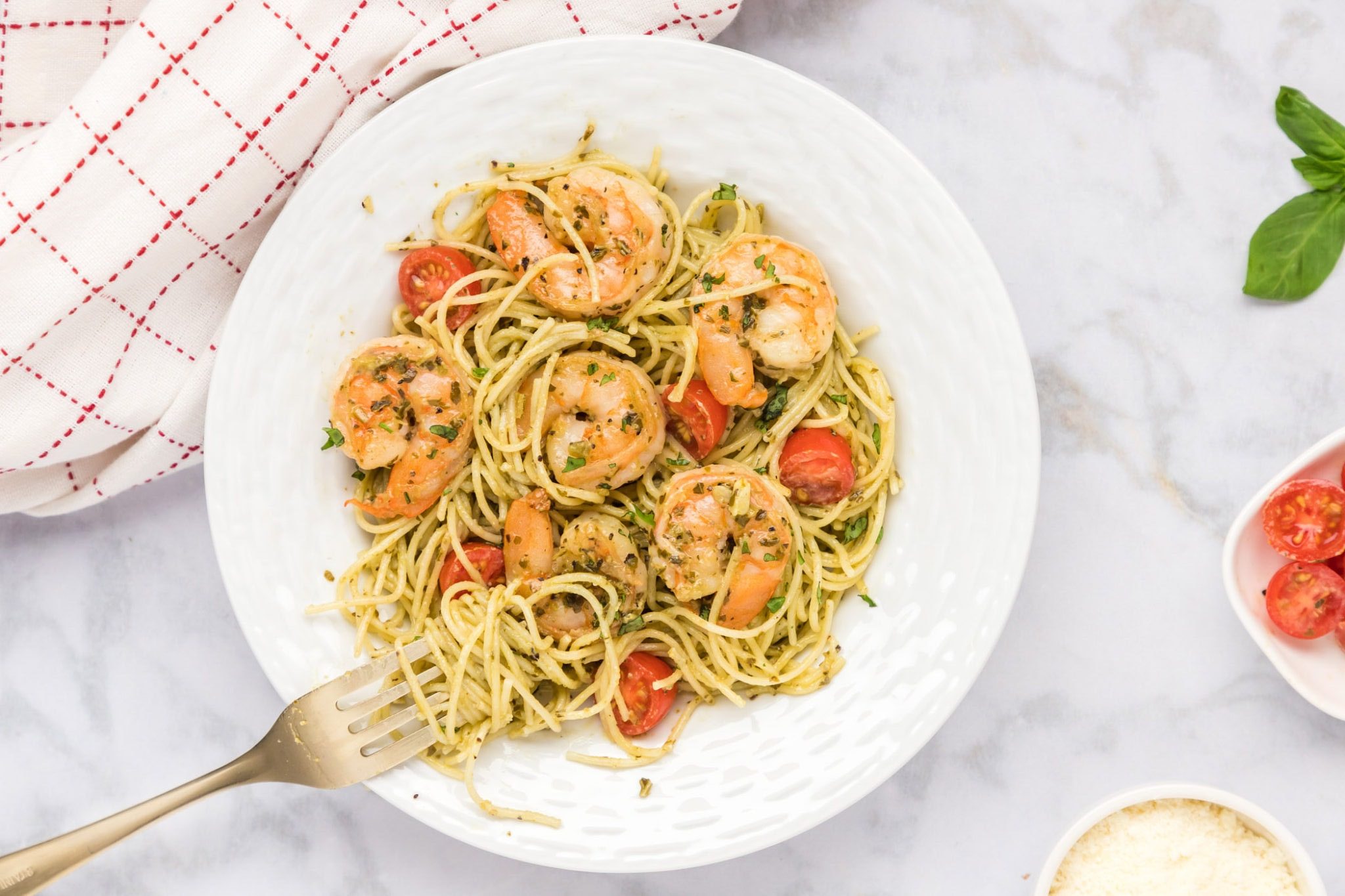 Shrimp Pesto Pasta Recipe Details