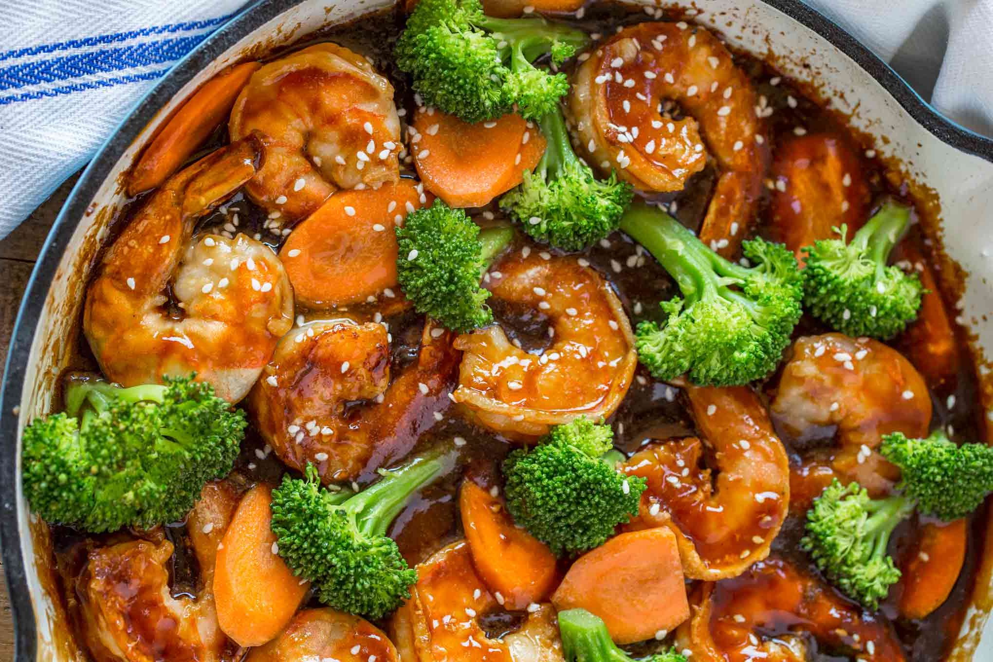 Shrimp and Broccoli Stir Fry Recipe Details