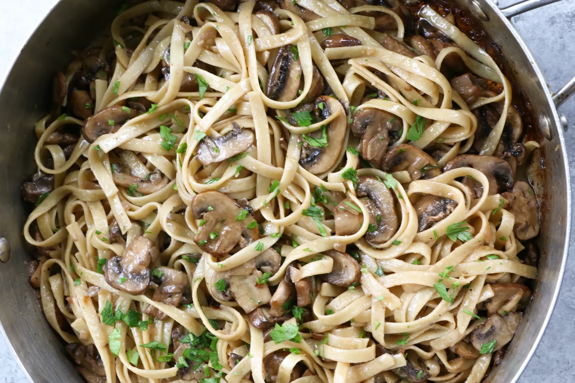 Mushroom Garlic Spaghetti Recipe Details