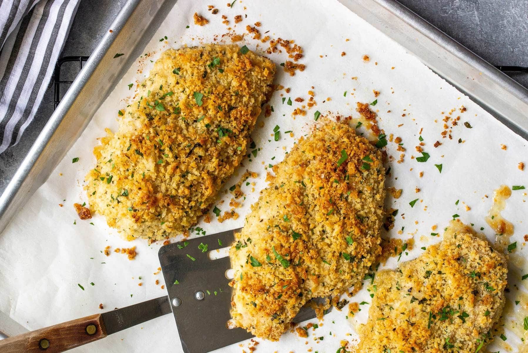 Baked Parmesan Crusted Chicken Recipe Details