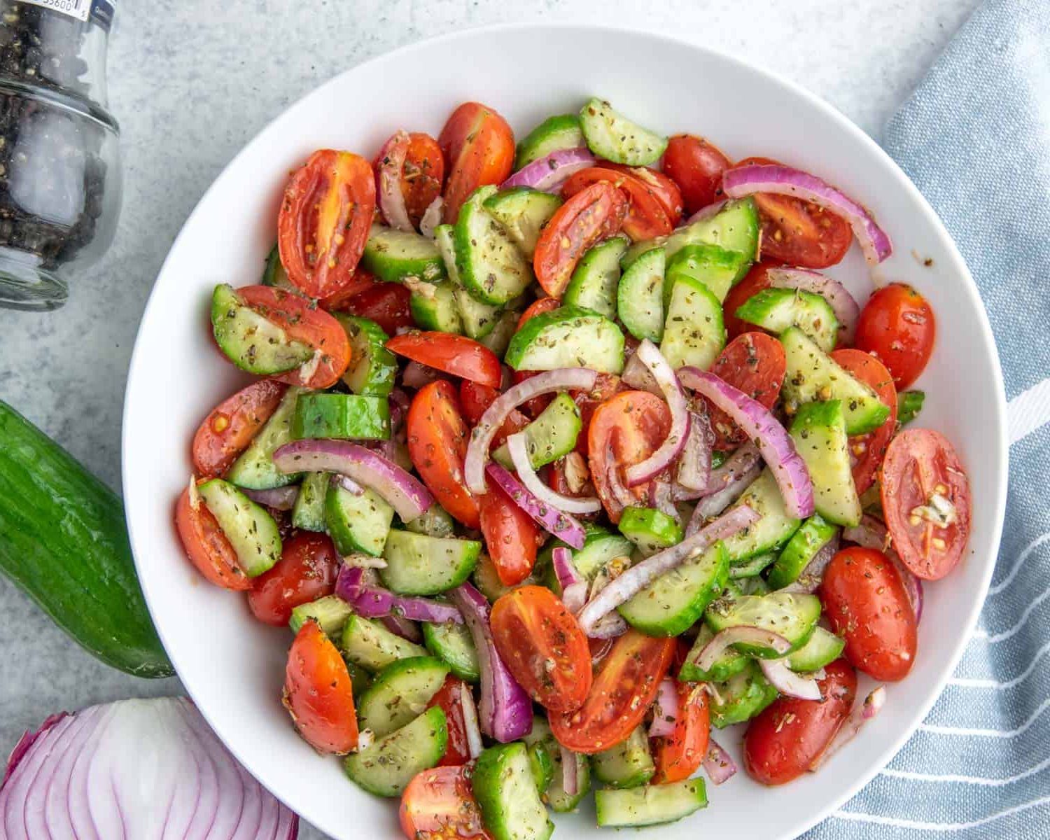Cucumber and Tomato Salad Recipe Details